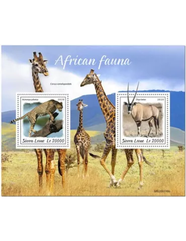 n° 1885 - Timbre SIERRA LEONE Blocs et feuillets