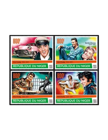 n° F5723/F5726 - Timbre NIGER Poste