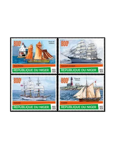 n° F5731/F5734 - Timbre NIGER Poste