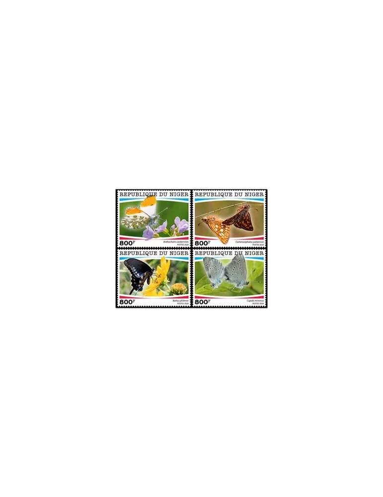 n° F5743/F5746 - Timbre NIGER Poste