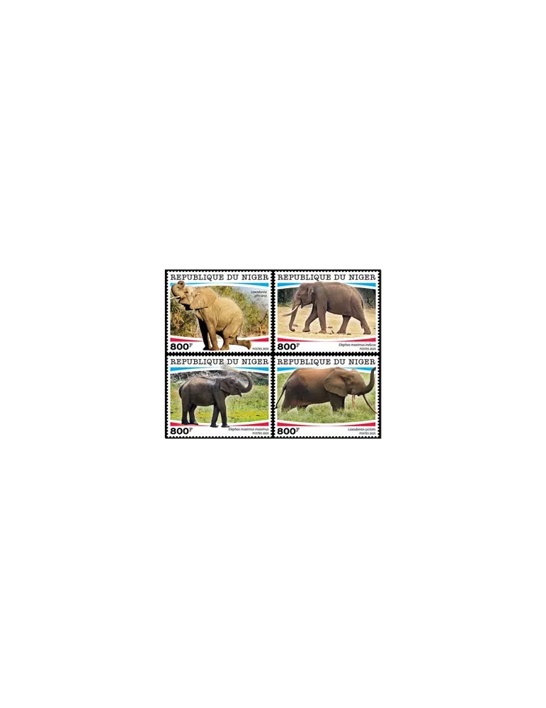 n° F5775/F5778 - Timbre NIGER Poste