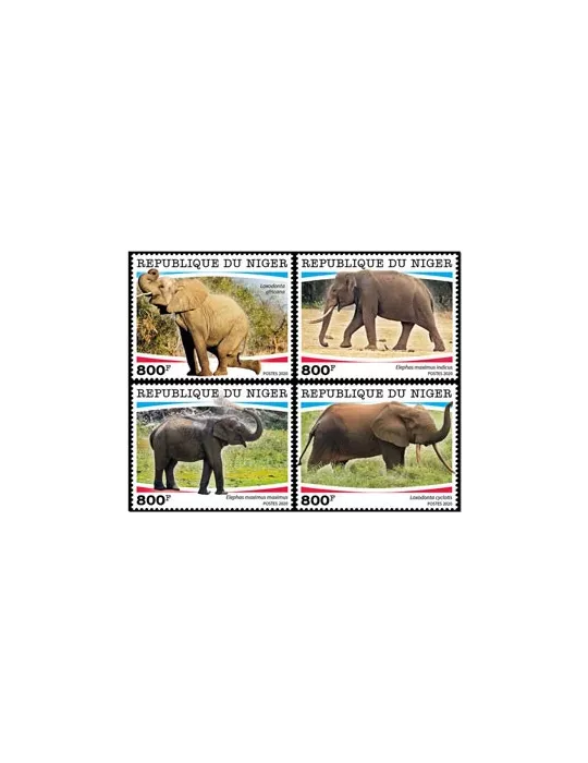 n° F5775/F5778 - Timbre NIGER Poste