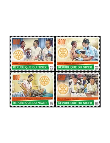 n° F5795/F5798 - Timbre NIGER Poste