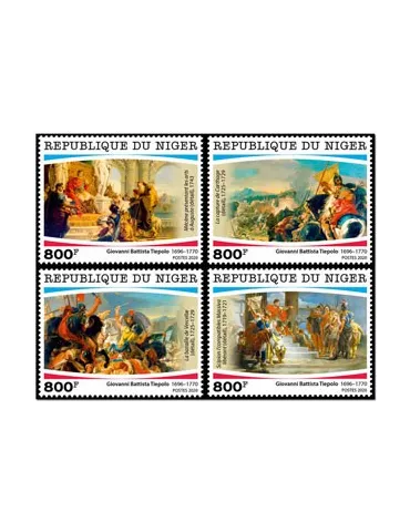 n° F5819/F5822 - Timbre NIGER Poste