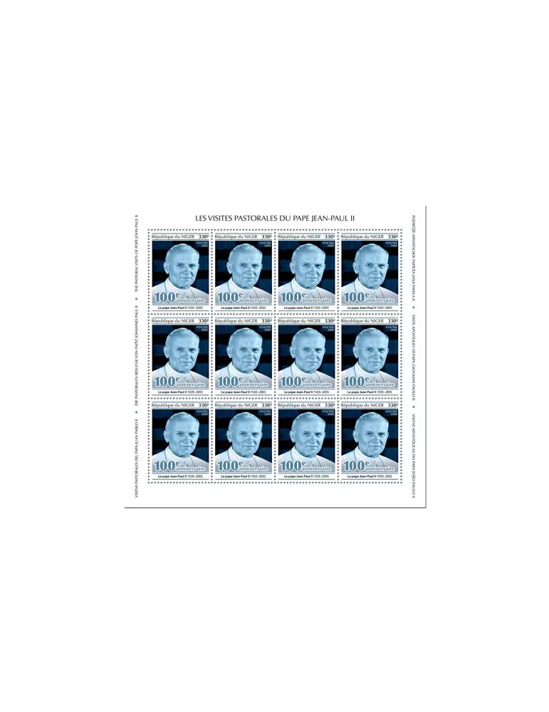 n° F5939/F5942 - Timbre NIGER Poste