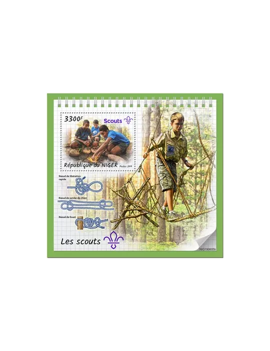 n° 1123 - Timbre NIGER Blocs et feuillets