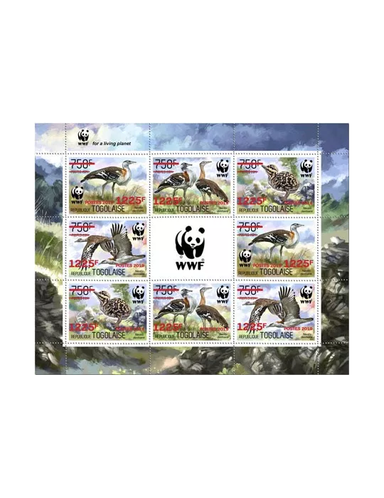 n° F7550 - Timbre TOGO Poste