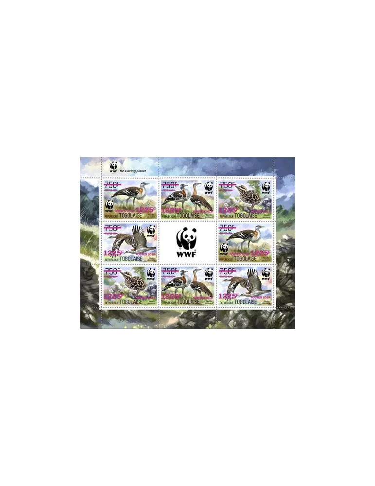 n° F7554 - Timbre TOGO Poste