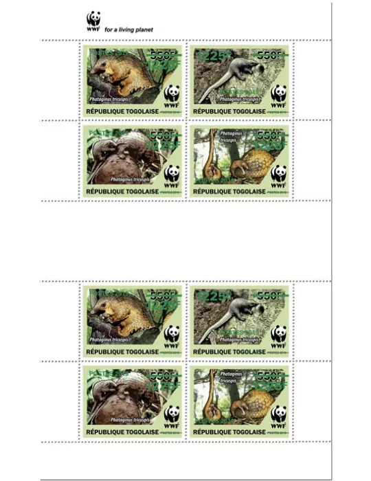 n° F7562 - Timbre TOGO Poste