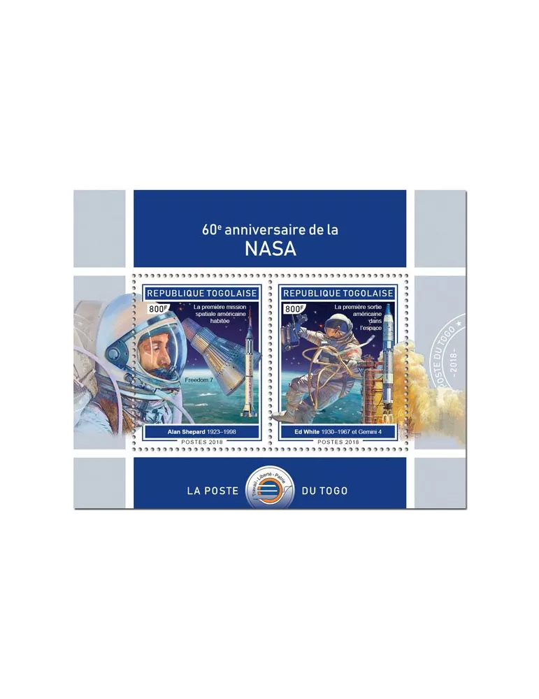 n° 1441/1442 - Timbre TOGO Blocs et feuillets