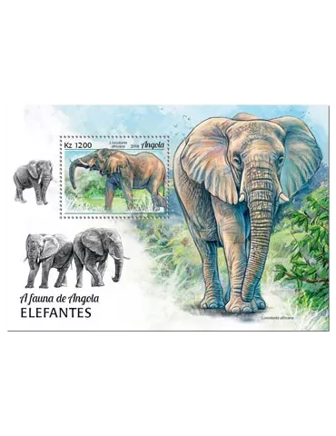 n° 166 - Timbre ANGOLA Blocs et feuillets