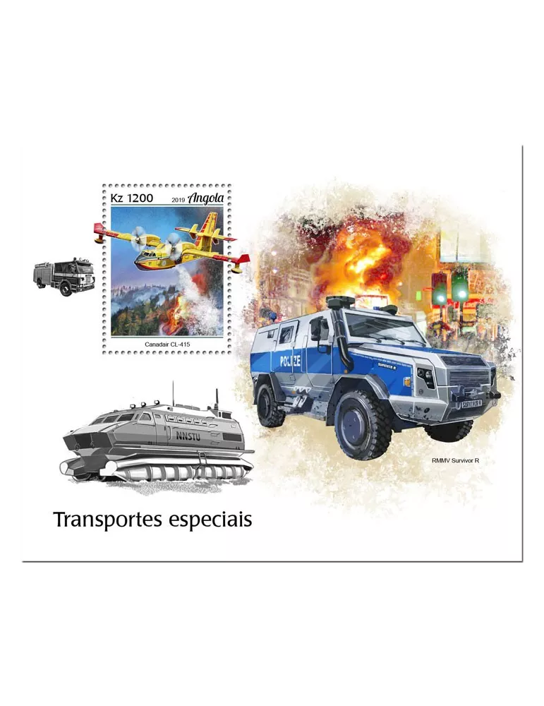 n° 199 - Timbre ANGOLA Blocs et feuillets