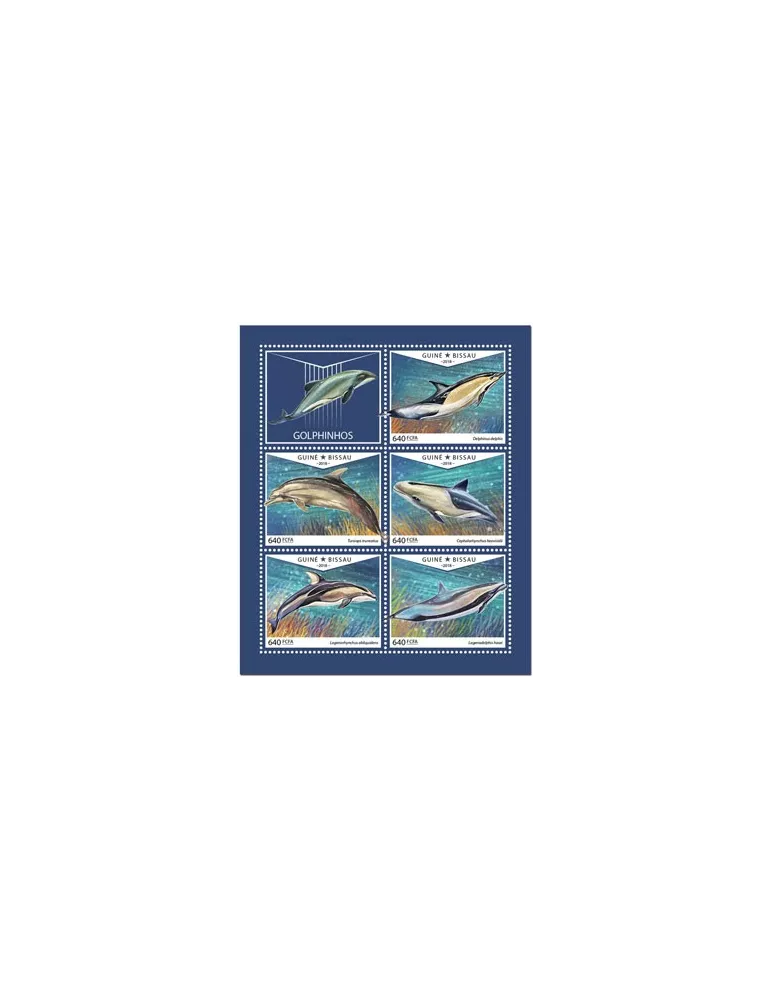 n° 7637/7641 - Timbre GUINEE-BISSAU Poste