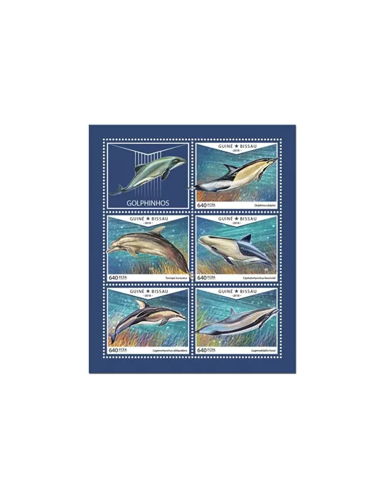 n° 7637/7641 - Timbre GUINEE-BISSAU Poste