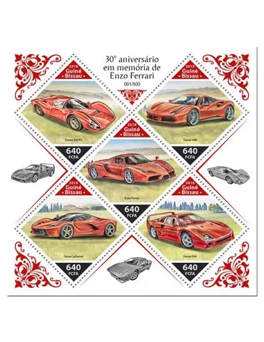 n° 7687/7691 - Timbre GUINEE-BISSAU Poste