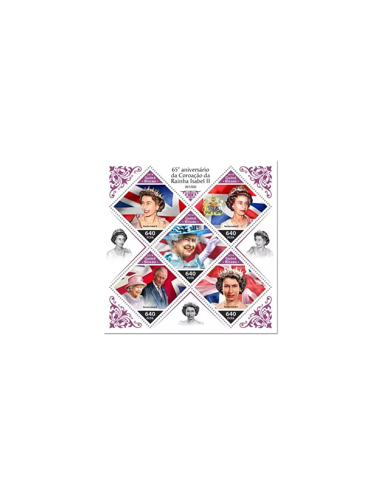 n° 7697/7701 - Timbre GUINEE-BISSAU Poste