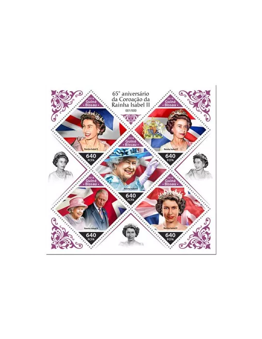 n° 7697/7701 - Timbre GUINEE-BISSAU Poste