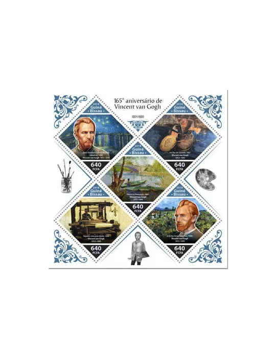 n° 7707/7711 - Timbre GUINEE-BISSAU Poste