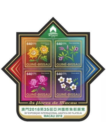 n° 7772/7775 - Timbre GUINEE-BISSAU Poste