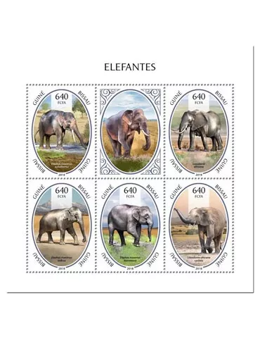 n° 7786/7790 - Timbre GUINEE-BISSAU Poste