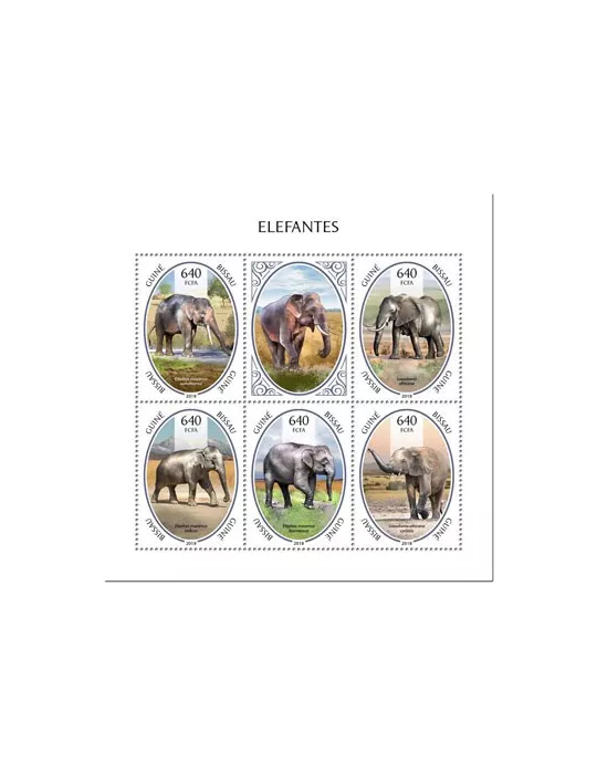 n° 7786/7790 - Timbre GUINEE-BISSAU Poste