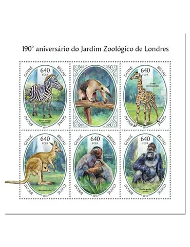 n° 7811/7815 - Timbre GUINEE-BISSAU Poste