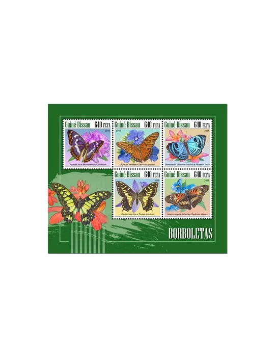 n° 7842/7846 - Timbre GUINEE-BISSAU Poste