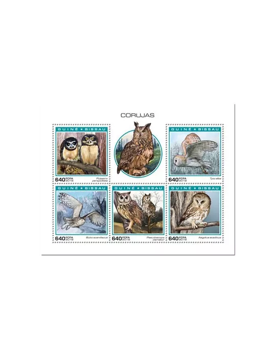 n° 7947/7951 - Timbre GUINEE-BISSAU Poste