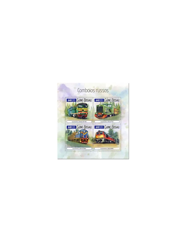 n° 8070/8073 - Timbre GUINEE-BISSAU Poste