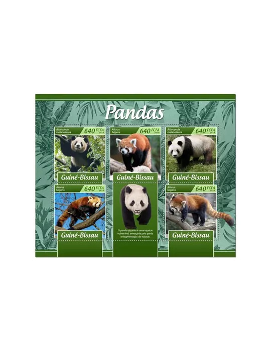 n° 8134/8138 - Timbre GUINEE-BISSAU Poste