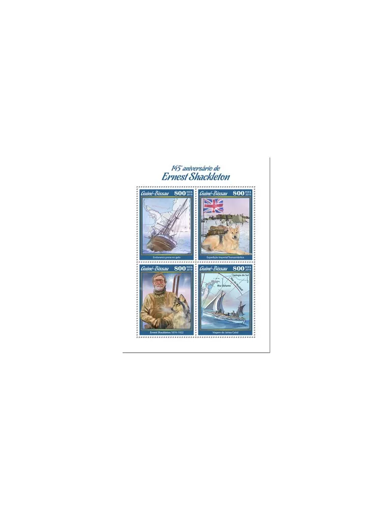 n° 8185/8188 - Timbre GUINEE-BISSAU Poste