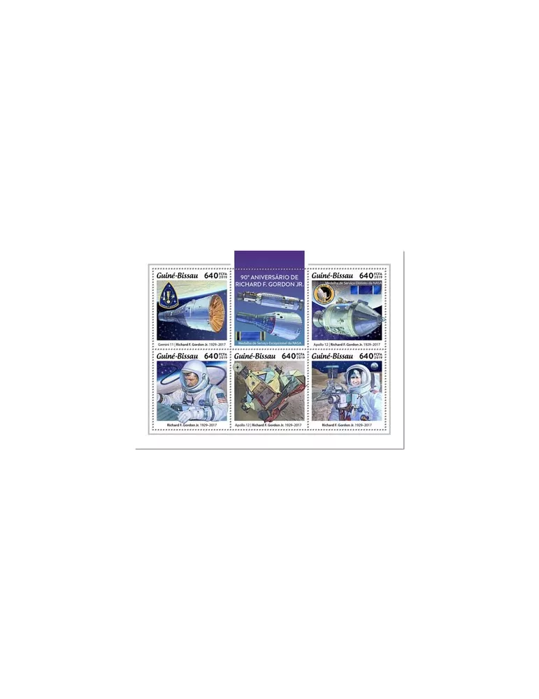 n° 8231/8235 - Timbre GUINEE-BISSAU Poste