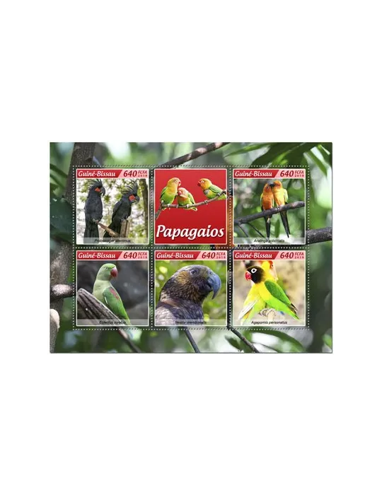 n° 8236/8240 - Timbre GUINEE-BISSAU Poste