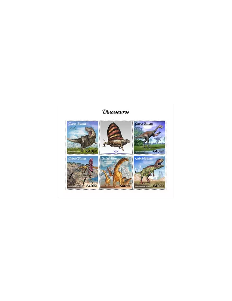 n° 8256/8260 - Timbre GUINEE-BISSAU Poste