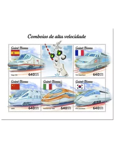 n° 8286/8290 - Timbre GUINEE-BISSAU Poste