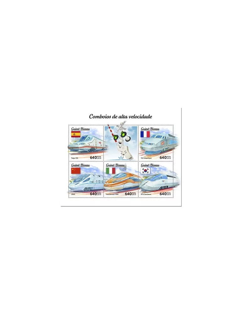 n° 8286/8290 - Timbre GUINEE-BISSAU Poste