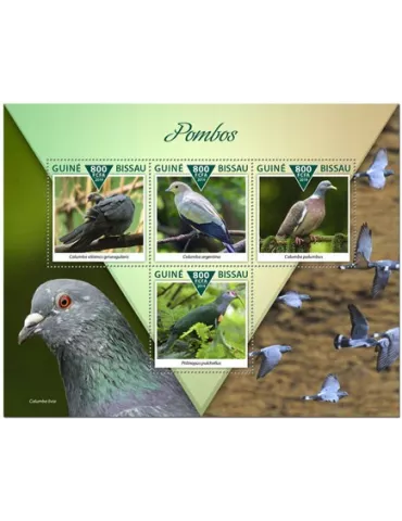 n° 8382/8385 - Timbre GUINEE-BISSAU Poste