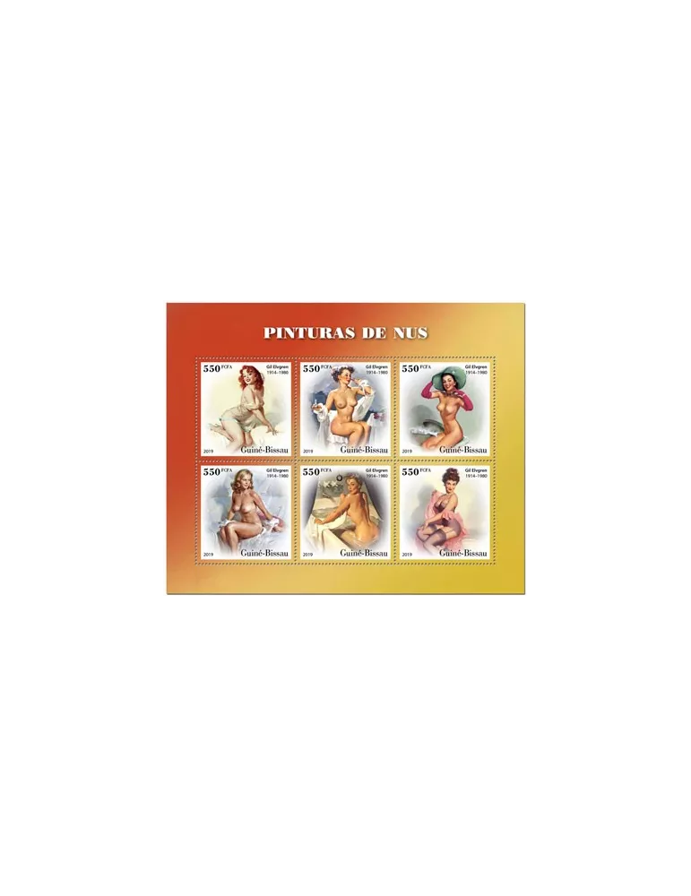 n° 8435/8440 - Timbre GUINEE-BISSAU Poste