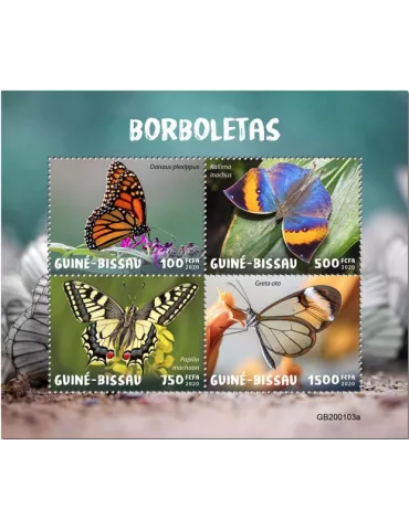 n° 8477/8480 - Timbre GUINEE-BISSAU Poste