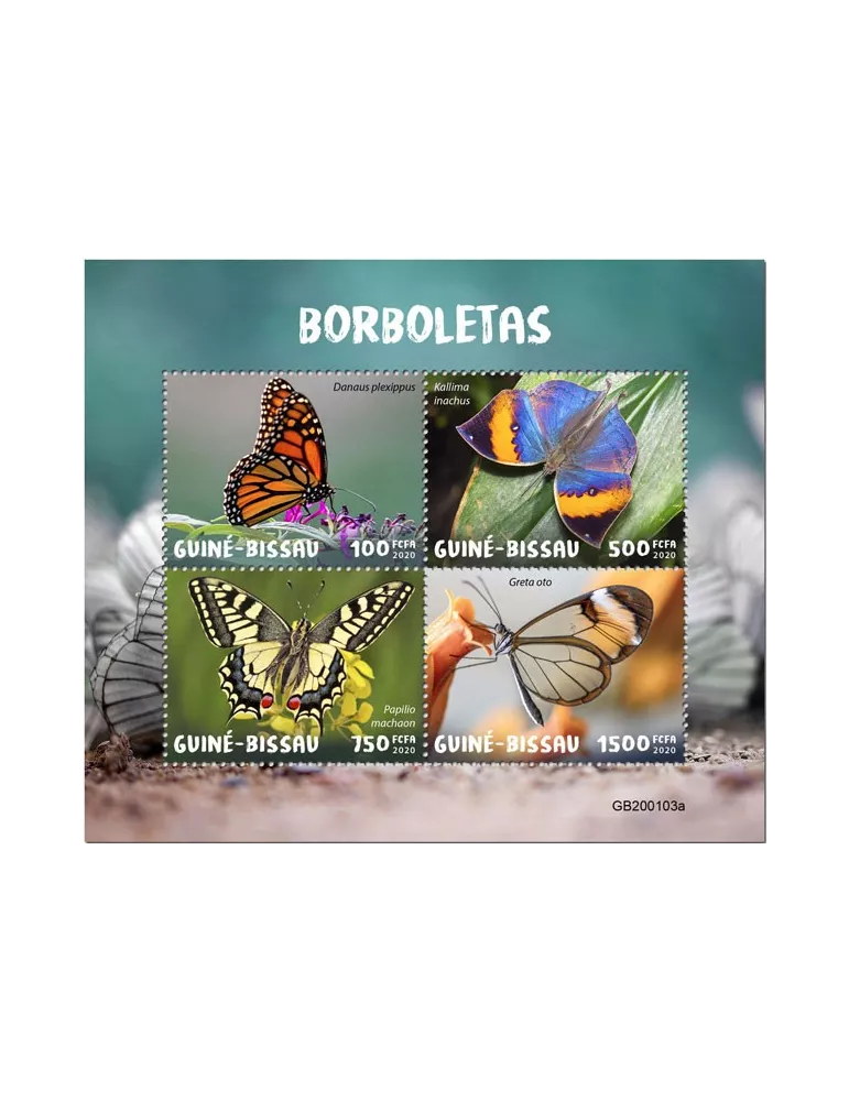 n° 8477/8480 - Timbre GUINEE-BISSAU Poste