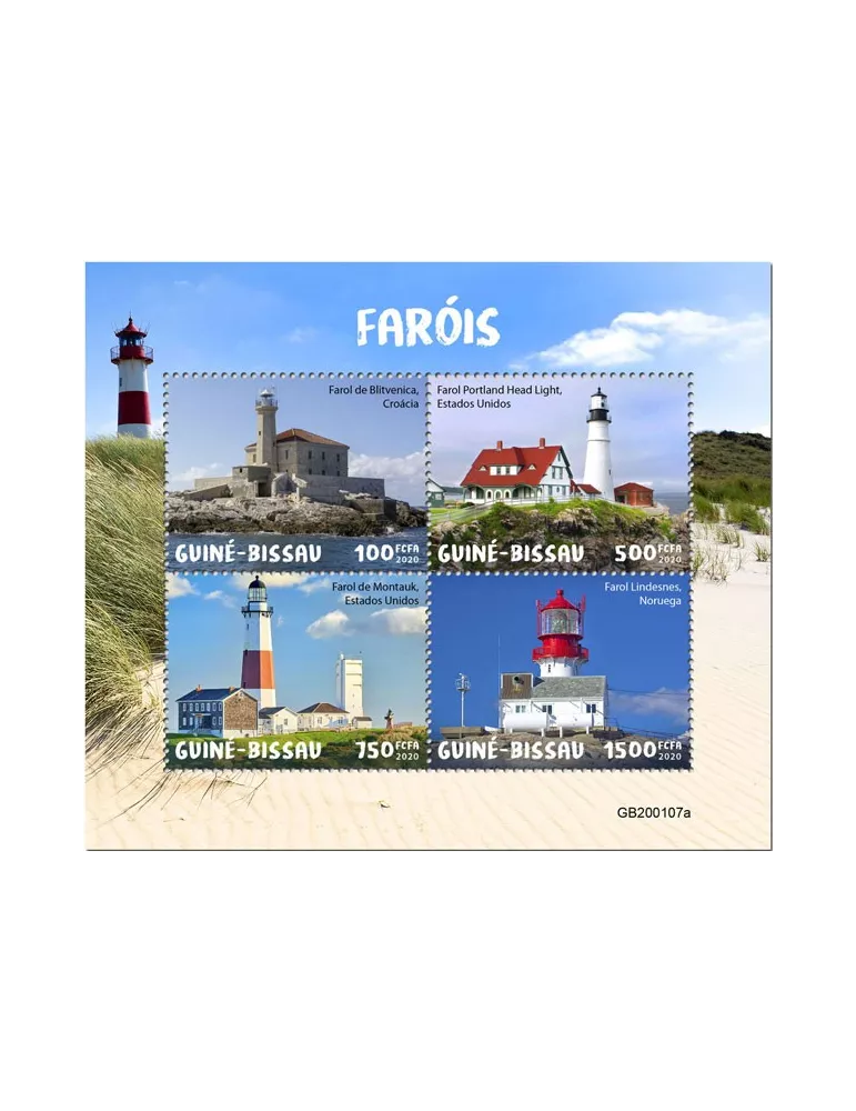 n° 8493/8496 - Timbre GUINEE-BISSAU Poste