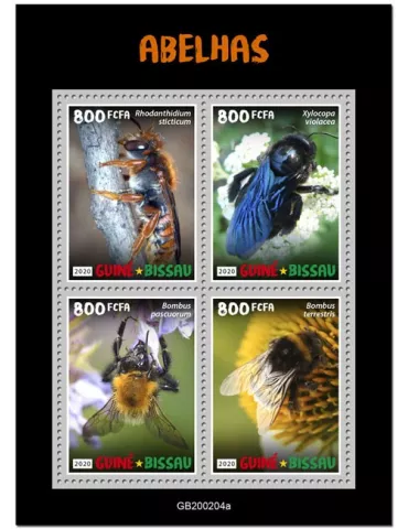 n° 8551/8554 - Timbre GUINEE-BISSAU Poste