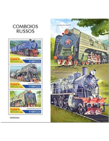 n° 8555/8557 - Timbre GUINEE-BISSAU Poste