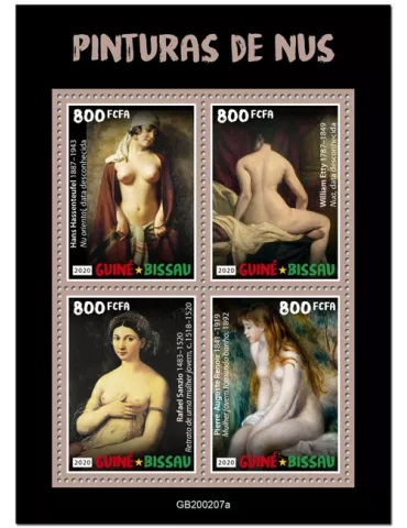 n° 8561/8564 - Timbre GUINEE-BISSAU Poste