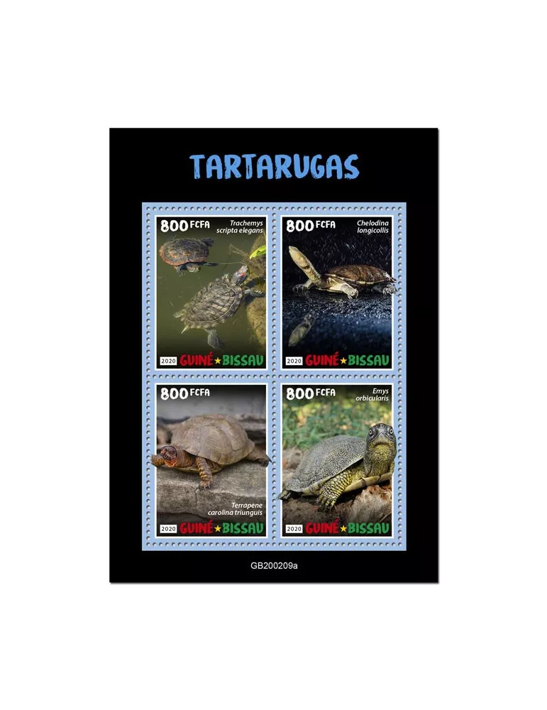 n° 8569/8572 - Timbre GUINEE-BISSAU Poste