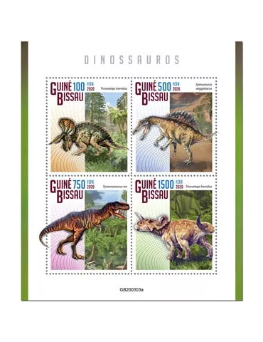 n° 8600/8603 - Timbre GUINEE-BISSAU Poste