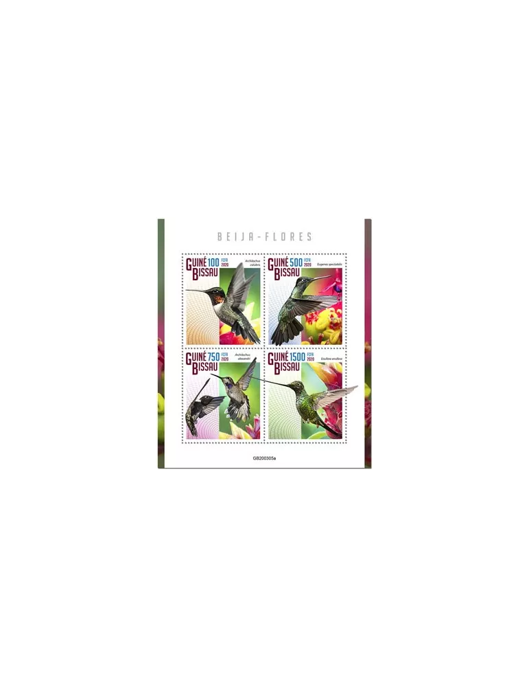 n° 8608/8611 - Timbre GUINEE-BISSAU Poste