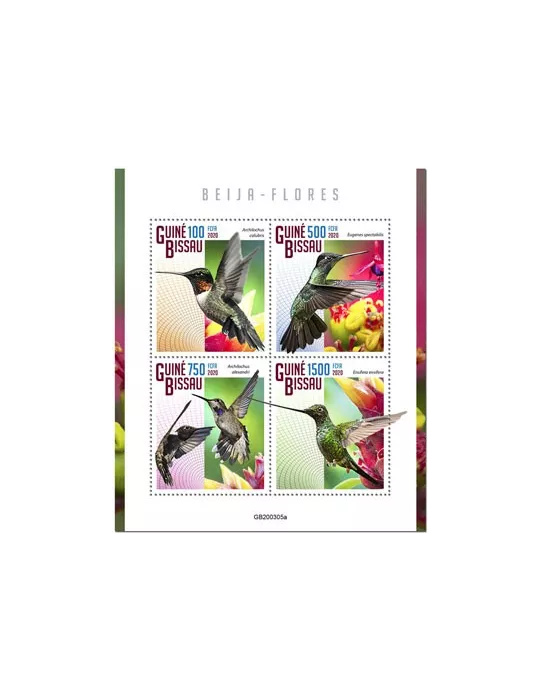 n° 8608/8611 - Timbre GUINEE-BISSAU Poste