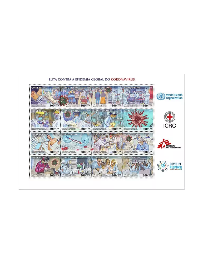 n° 8657/8672 - Timbre GUINEE-BISSAU Poste