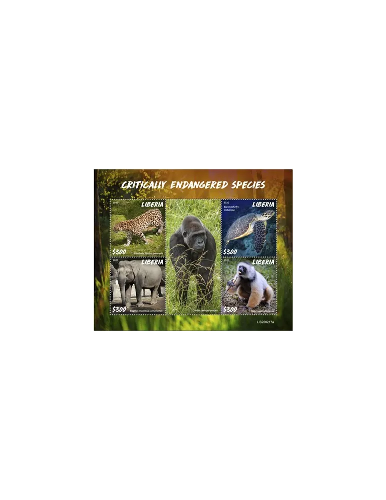 n° 6333/6336 - Timbre LIBERIA Poste